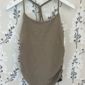 Beyond the Bump Taupe Tank Top